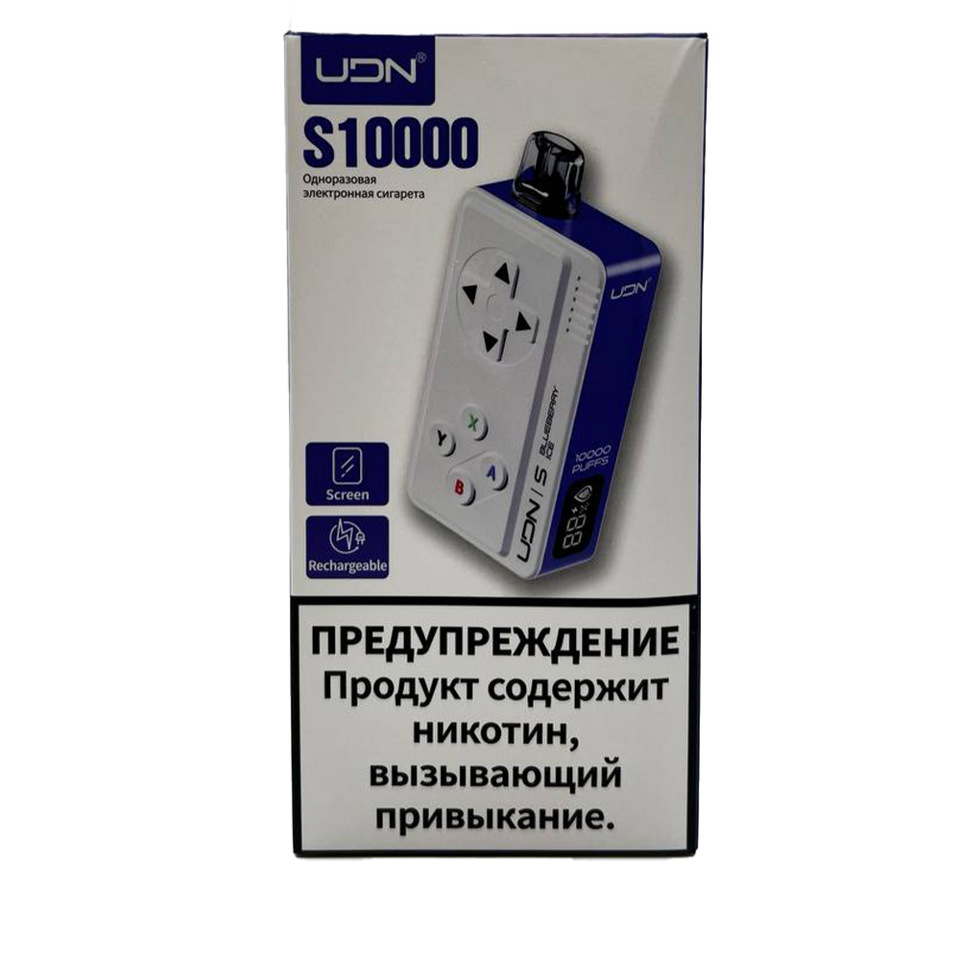 UDN S - Blueberry Ice 10000 затяжек