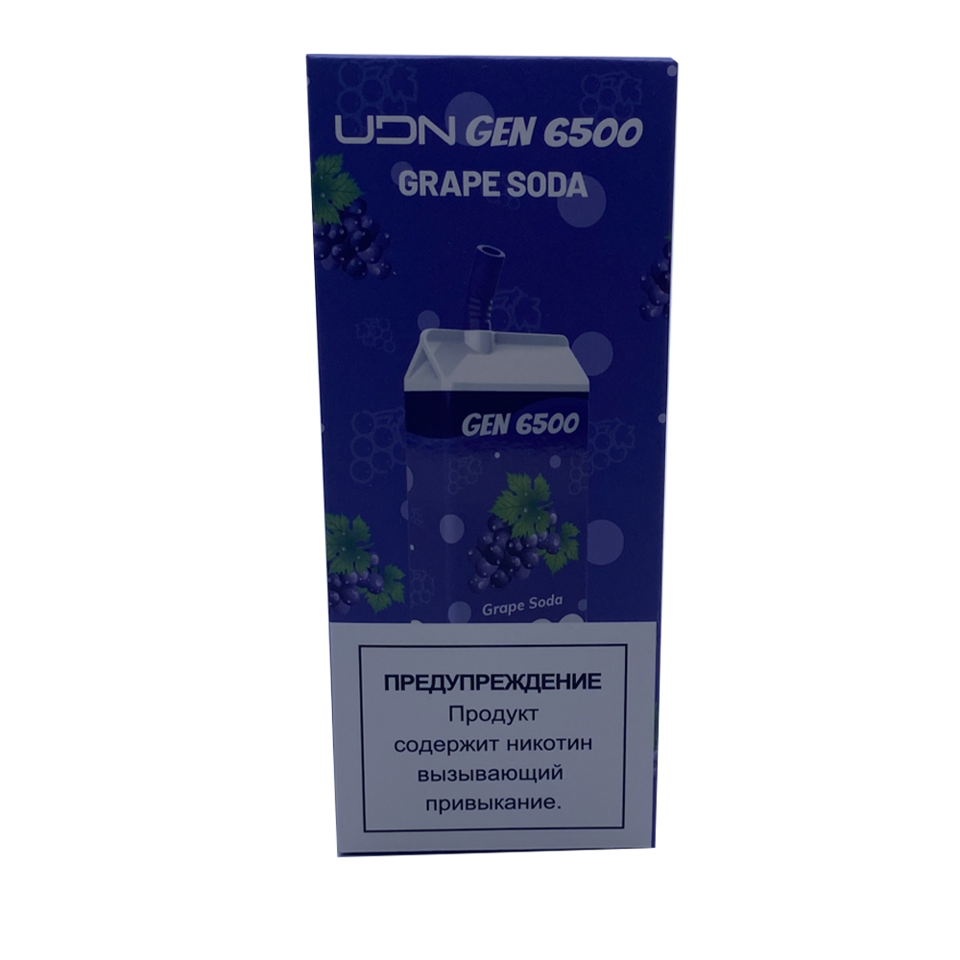 UDN gen - grape soda  6500 затяжек